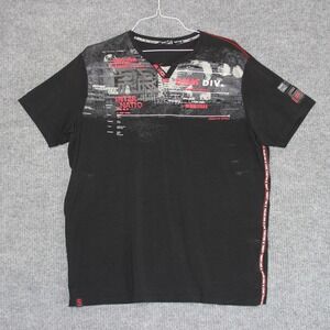 Y2K Projek Raw Twenty T Shirt‎ Mens XXL Black Graphic Print Short Sleeve Grunge